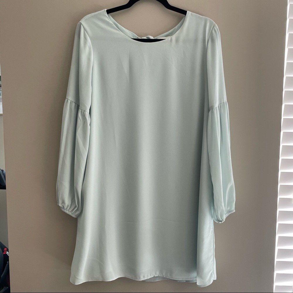 Seafoam Green Shift Dress